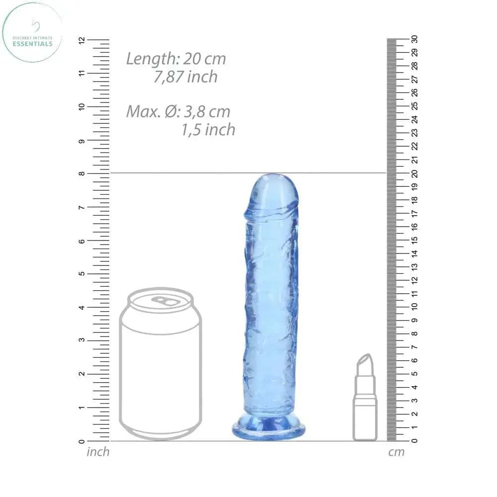 REALROCK 18 cm Straight Dildo -  -  18 cm (7'') Dong Shots Toys Discreet Intimate Essentials.