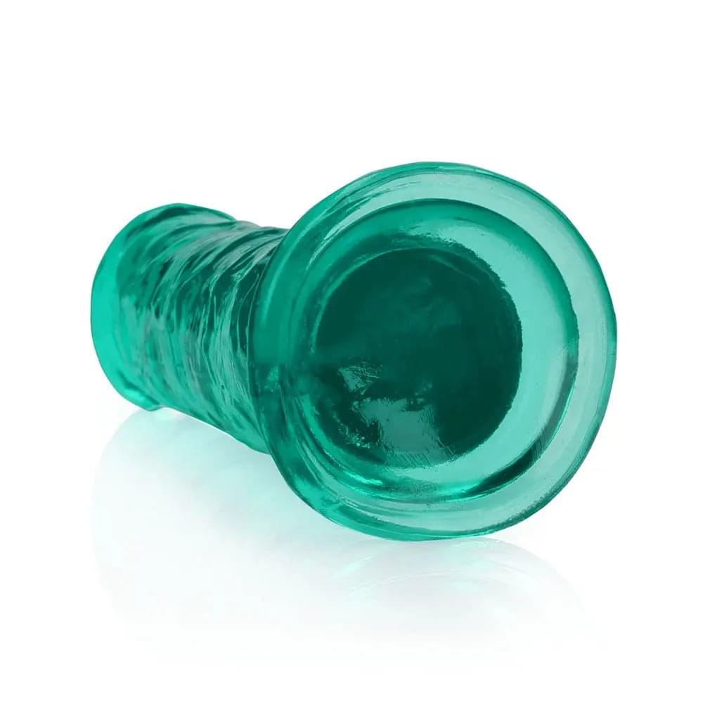 REALROCK 18 cm Straight Dildo - Turquoise - Turquoise 18 cm (7'') Dong Shots Toys Discreet Intimate Essentials.