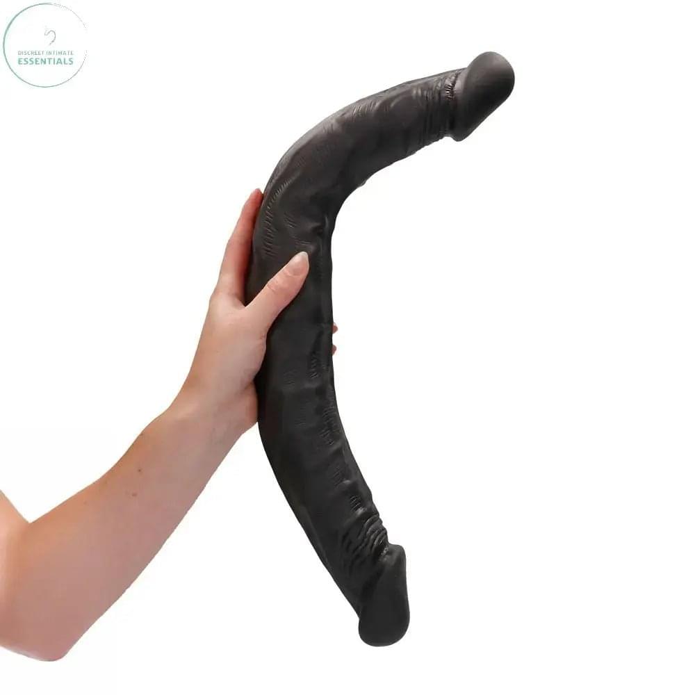 REALROCK 18'' Double Dildo -  -  46 cm Double Dong Shots Toys Discreet Intimate Essentials.