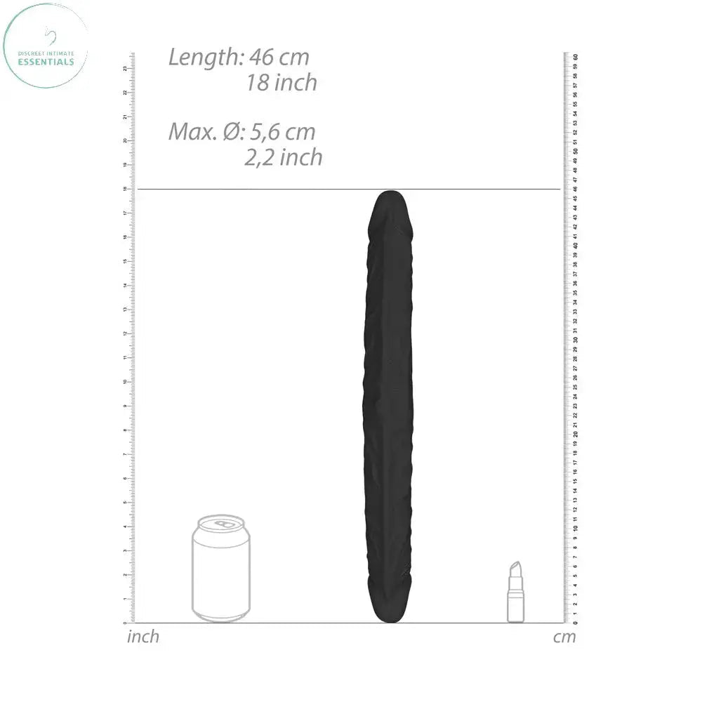 Shop affordable quality REALROCK 18'' Double Dildo - 46 cm Double Dong - Discreet Intimate Essentials - DONGS - Shots Toys