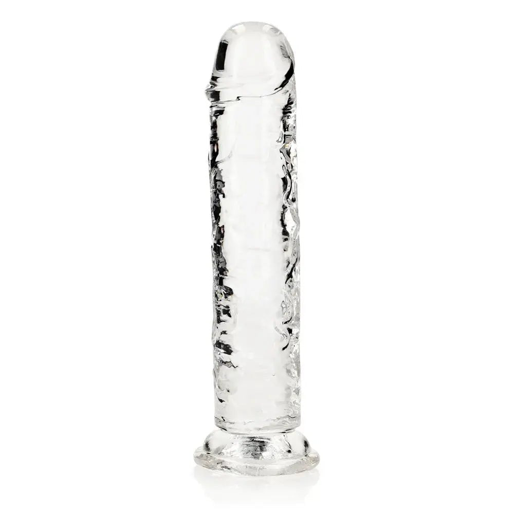 Shop affordable quality REALROCK 20 cm Straight Dildo - Transparent - 20 cm (8'') Dong - Discreet Intimate Essentials - DONGS - Shots Toys