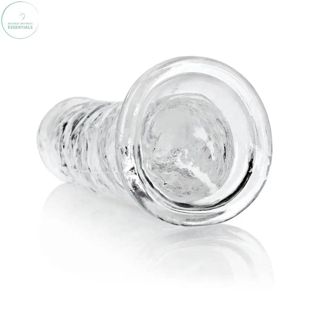 REALROCK 20 cm Straight Dildo - Transparent -  20 cm (8'') Dong Shots Toys Discreet Intimate Essentials.