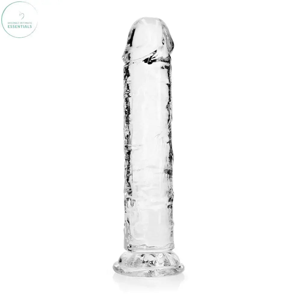 Shop affordable quality REALROCK 20 cm Straight Dildo - Transparent - 20 cm (8'') Dong - Discreet Intimate Essentials - DONGS - Shots Toys