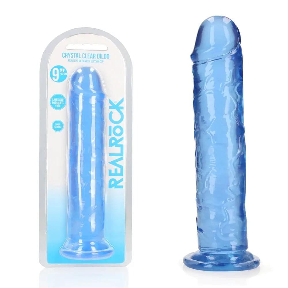 REALROCK 25 cm Straight Dildo -  -  25 cm (10'') Dong Shots Toys Discreet Intimate Essentials.