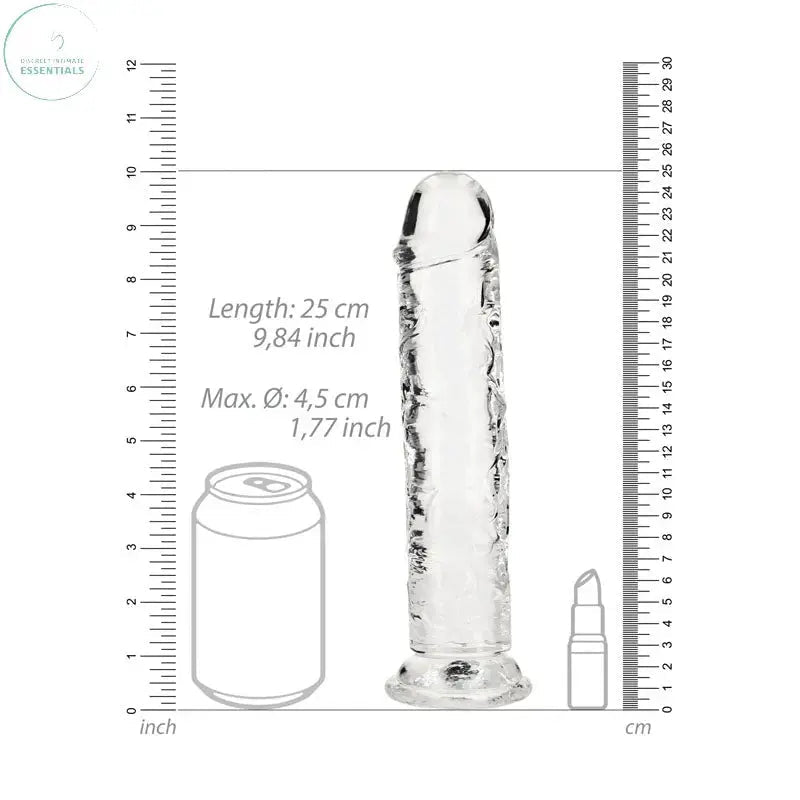 Shop affordable quality REALROCK 25 cm Straight Dildo - 25 cm (10'') Dong - Discreet Intimate Essentials - DONGS - Shots Toys