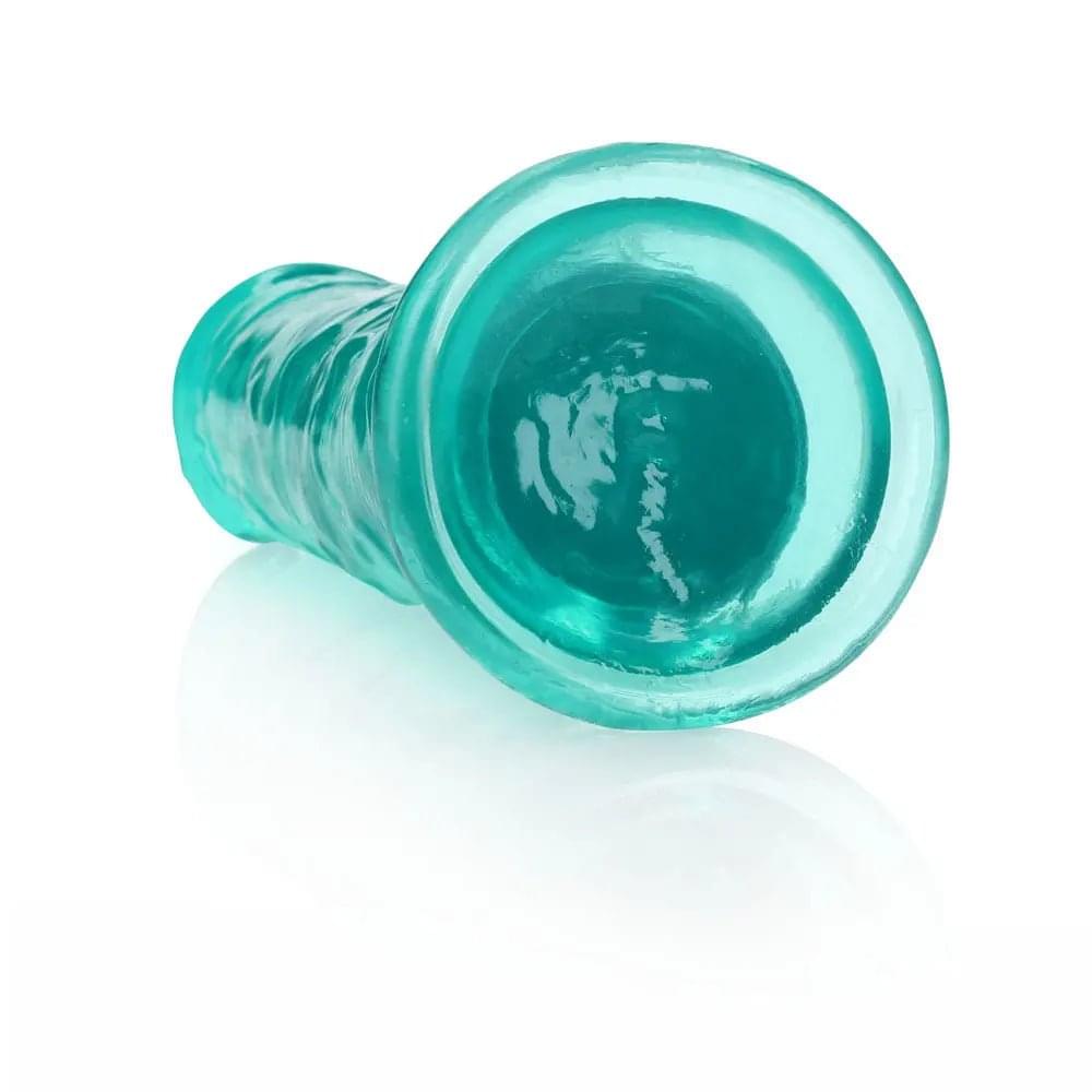 REALROCK 25 cm Straight Dildo - Turquoise - Turquoise 25 cm (10'') Dong Shots Toys Discreet Intimate Essentials.