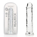 Shop affordable quality REALROCK 28 cm Straight Dildo - Transparent - 28 cm (10'') Dong - Discreet Intimate Essentials - DONGS - Shots Toys