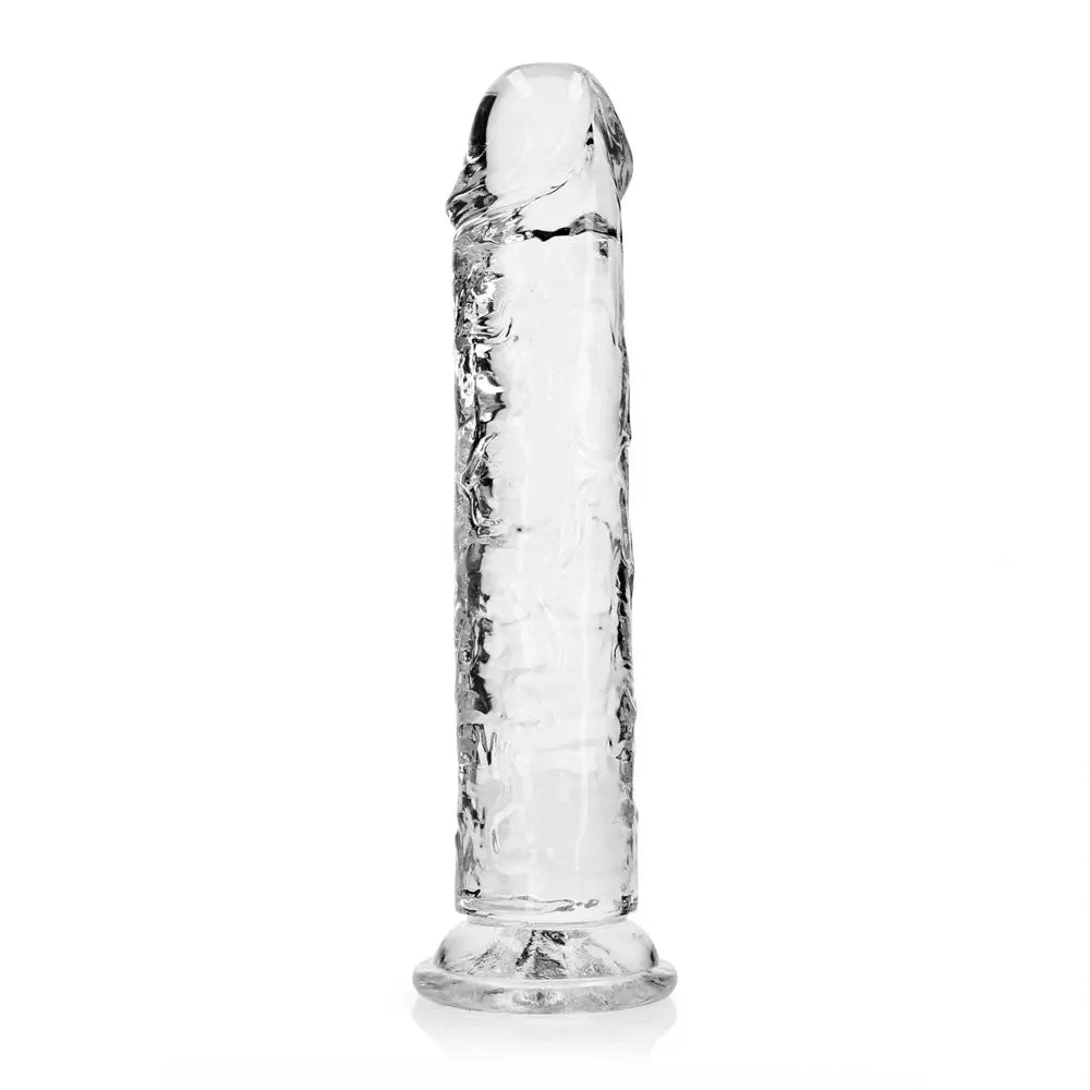 Shop affordable quality REALROCK 28 cm Straight Dildo - Transparent - 28 cm (10'') Dong - Discreet Intimate Essentials - DONGS - Shots Toys