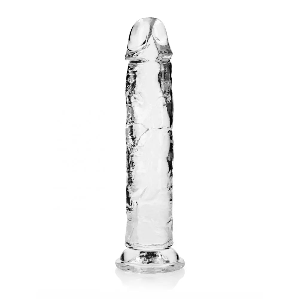 Shop affordable quality REALROCK 28 cm Straight Dildo - Transparent - 28 cm (10'') Dong - Discreet Intimate Essentials - DONGS - Shots Toys