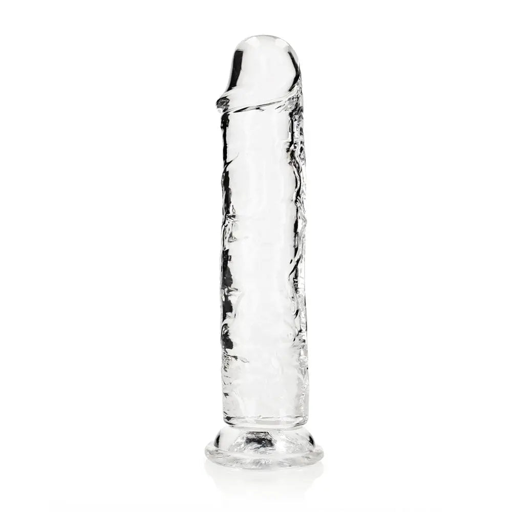 Shop affordable quality REALROCK 28 cm Straight Dildo - Transparent - 28 cm (10'') Dong - Discreet Intimate Essentials - DONGS - Shots Toys