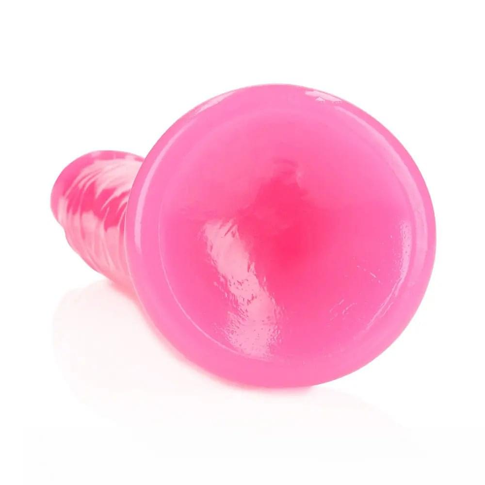 REALROCK 29 cm Slim Glow in the Dark Neon -  - Glow in Dark  29 cm (11'') Dong Shots Toys Discreet Intimate Essentials.