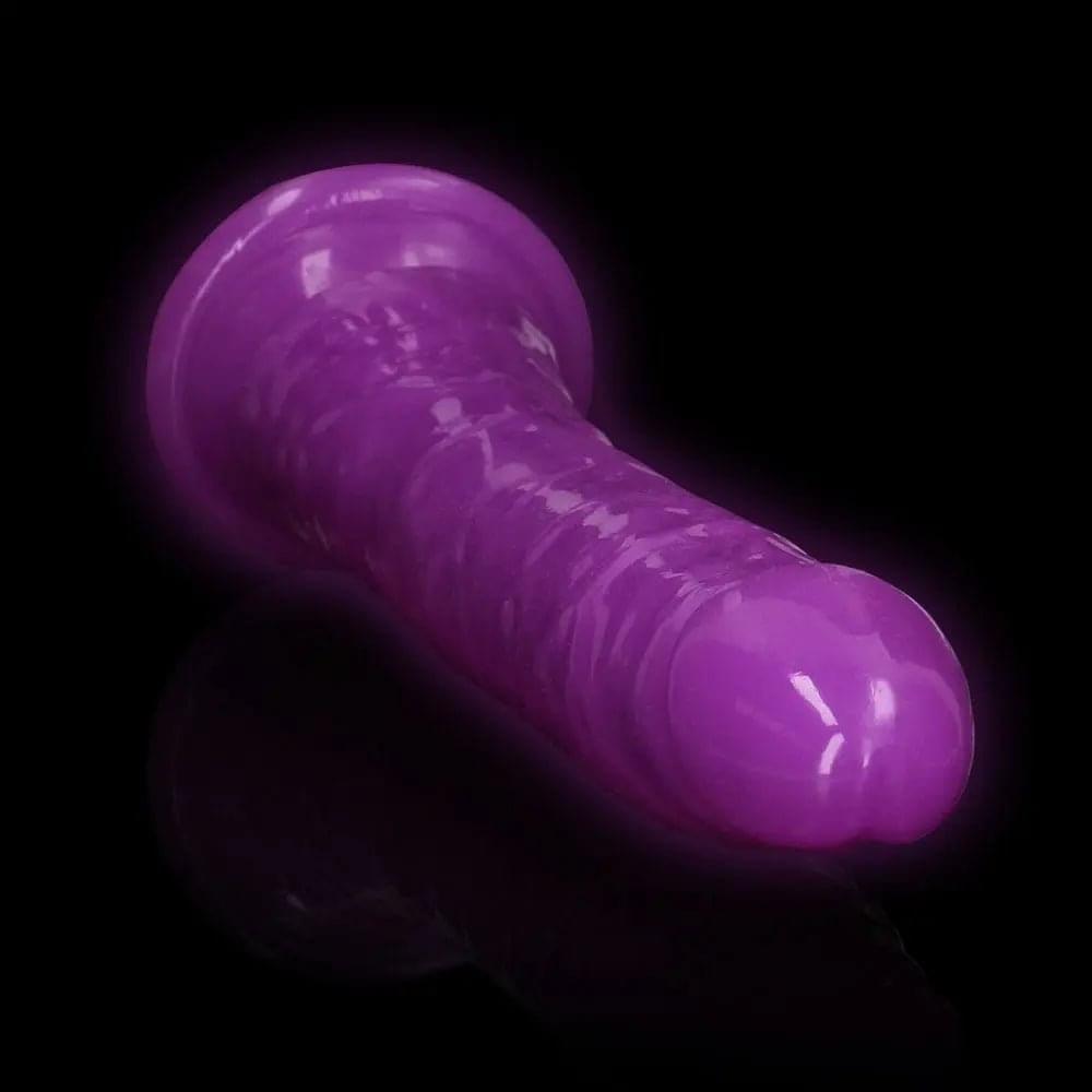 REALROCK 29 cm Slim Glow in the Dark Neon -  - Glow in Dark  29 cm (11'') Dong Shots Toys Discreet Intimate Essentials.