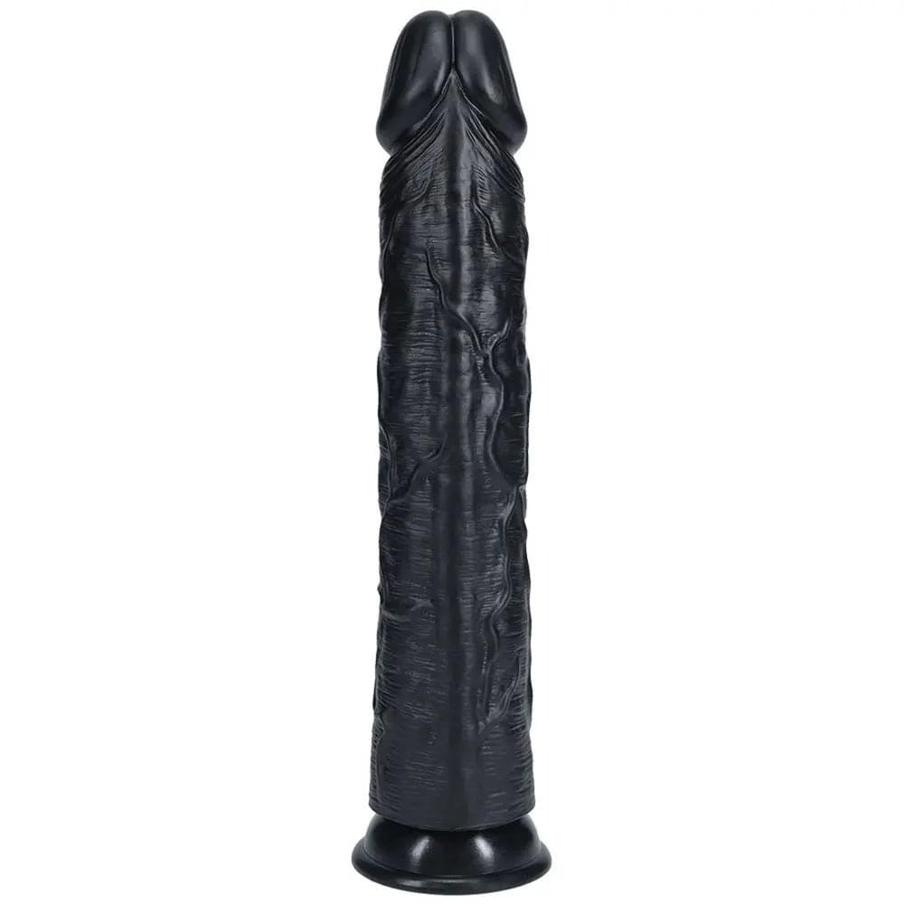 REALROCK 33cm Extra Long Dildo -  -  33 cm (13'') Extra Long Dong Shots Toys Discreet Intimate Essentials.