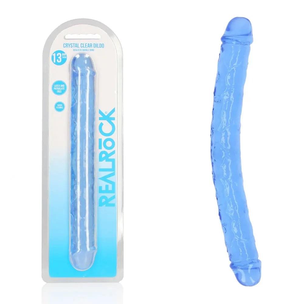 REALROCK 34 cm Double Dong -  -  34 cm (14'') Double Dong Shots Toys Discreet Intimate Essentials.