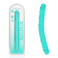 Shop affordable quality REALROCK 34 cm Double Dong - Turquoise - Turquoise 34 cm (14'') Double Dong - Discreet Intimate Essentials - DONGS - Shots Toys