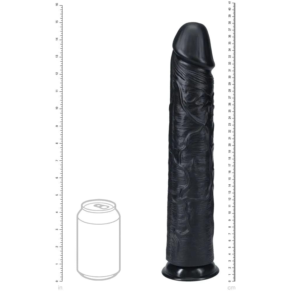REALROCK 38cm Extra Long Dildo -  -  38 cm (15'') Extra Long Dong Shots Toys Discreet Intimate Essentials.