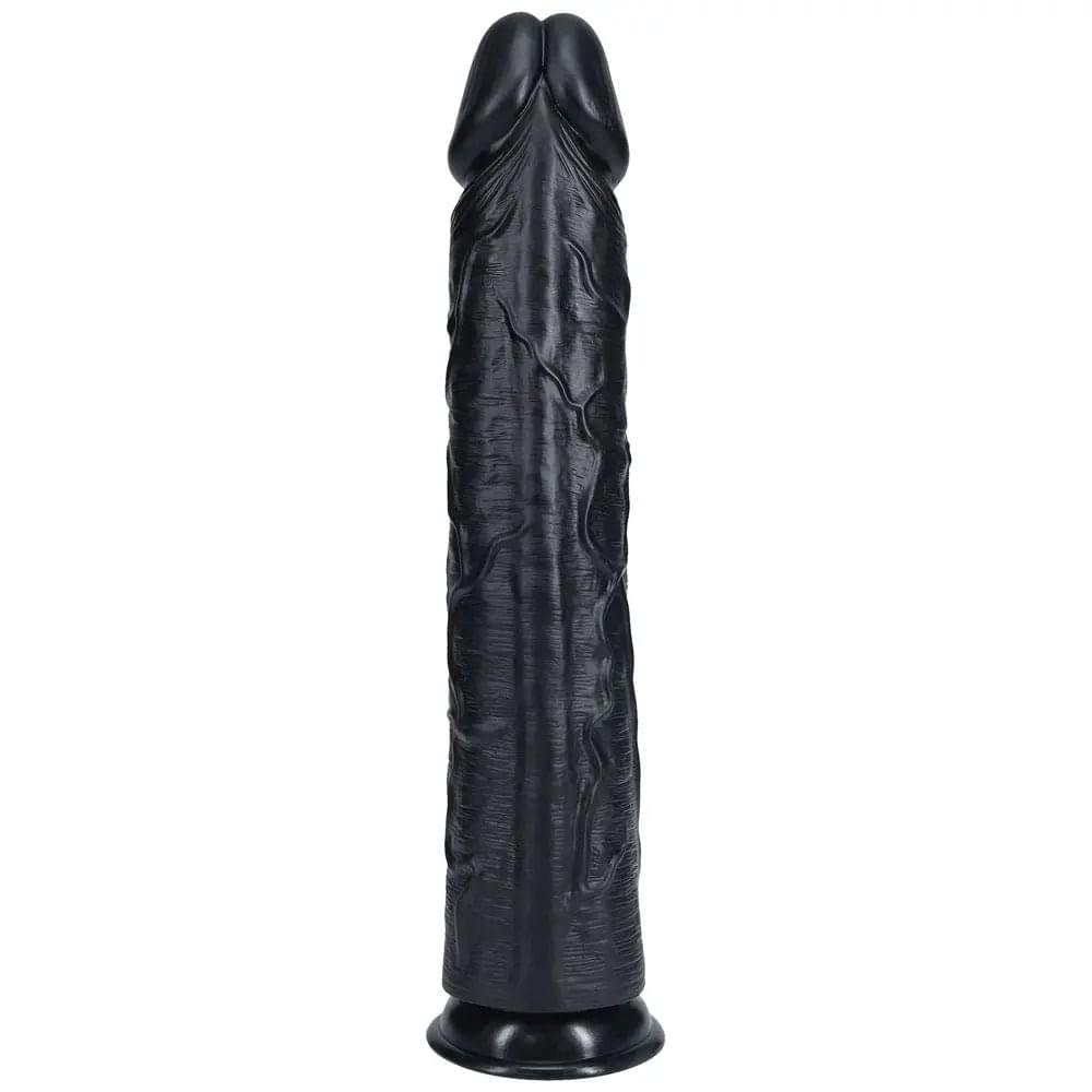 REALROCK 38cm Extra Long Dildo -  -  38 cm (15'') Extra Long Dong Shots Toys Discreet Intimate Essentials.