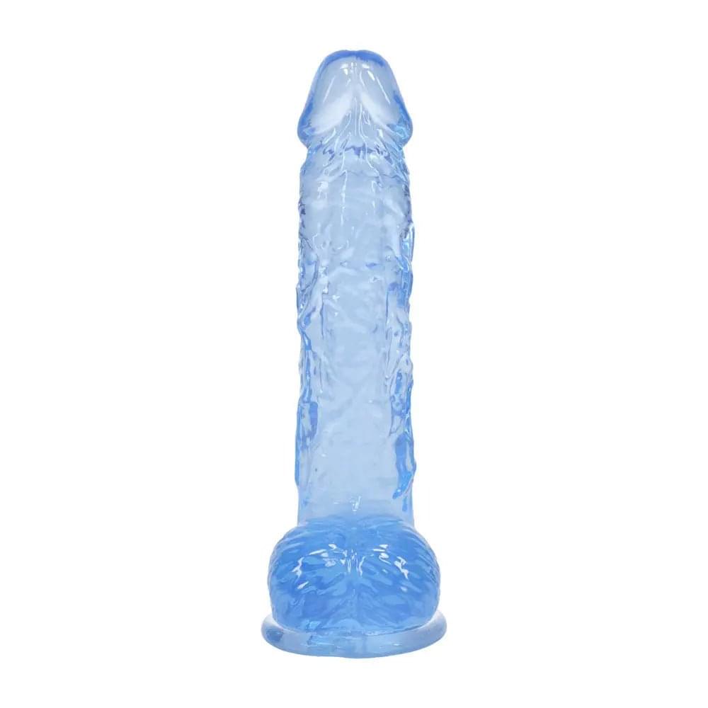 REALROCK 5'' Crystal Clear Dildo with Balls -  - Clear  14.7 cm Dong Shots Toys Discreet Intimate Essentials.
