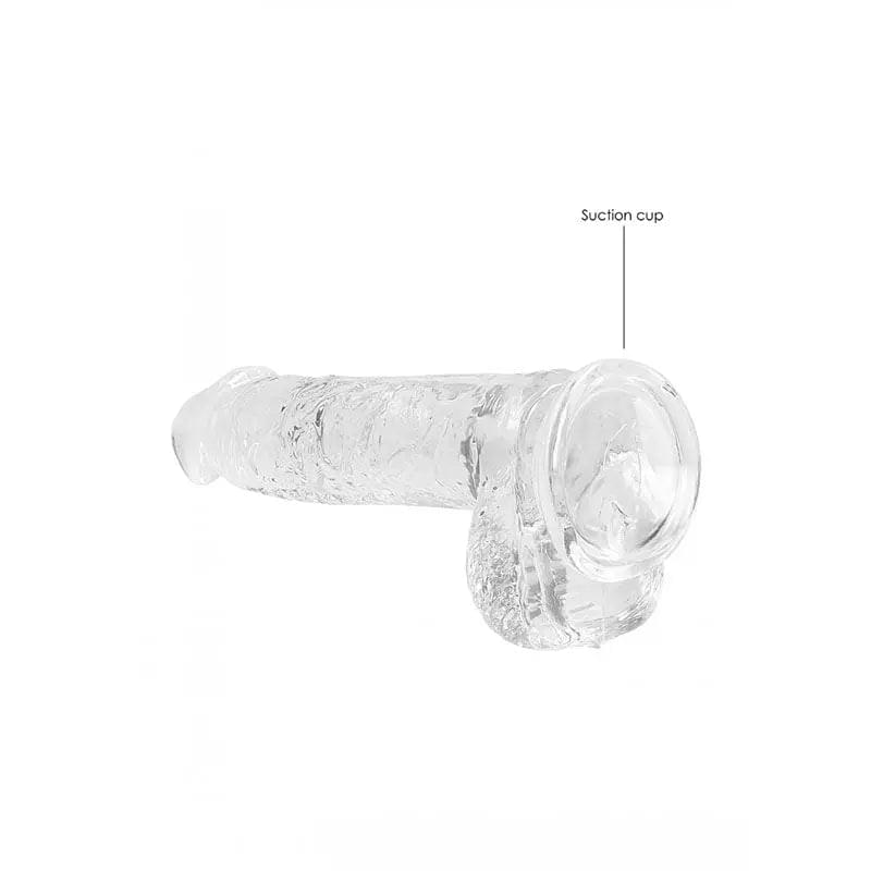 REALROCK 6'' Realistic Dildo With Balls -  15.2 cm Dong Shots Toys Discreet Intimate Essentials.