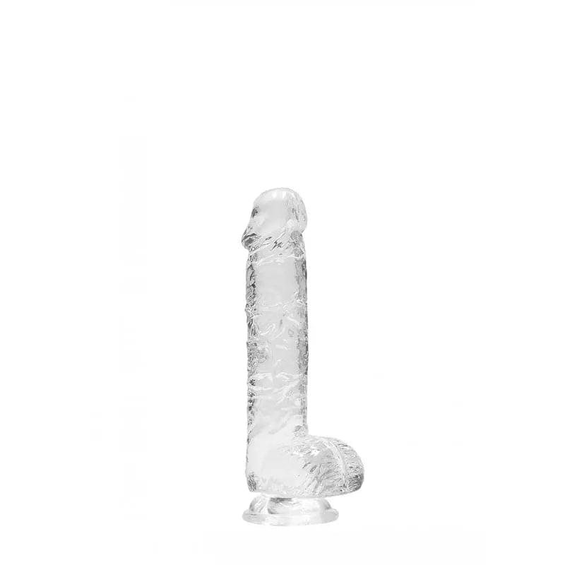 REALROCK 6'' Realistic Dildo With Balls -  15.2 cm Dong Shots Toys Discreet Intimate Essentials.