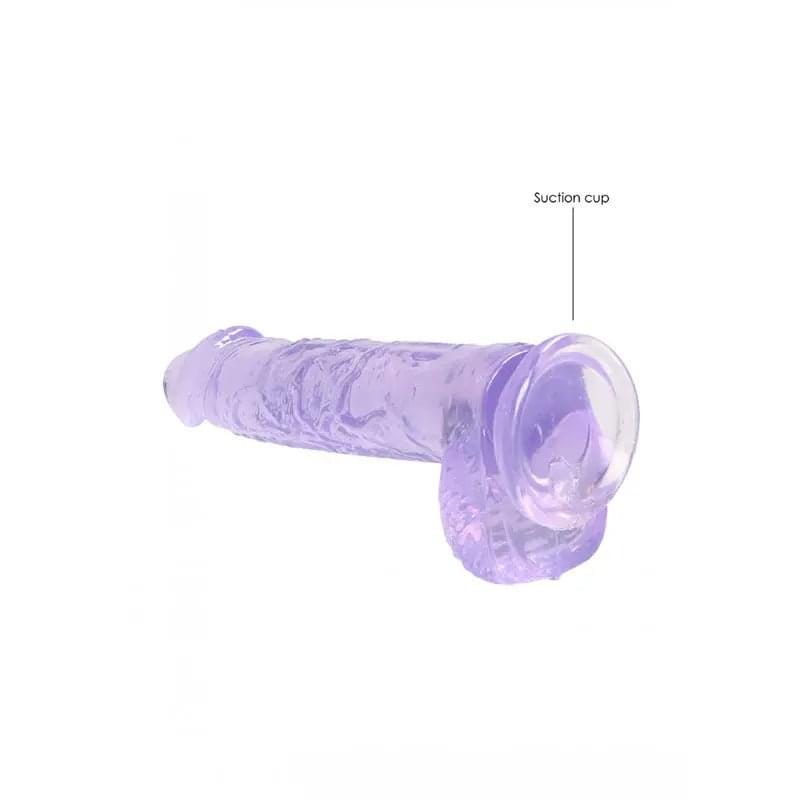 REALROCK 6'' Realistic Dildo With Balls -  15.2 cm Dong Shots Toys Discreet Intimate Essentials.