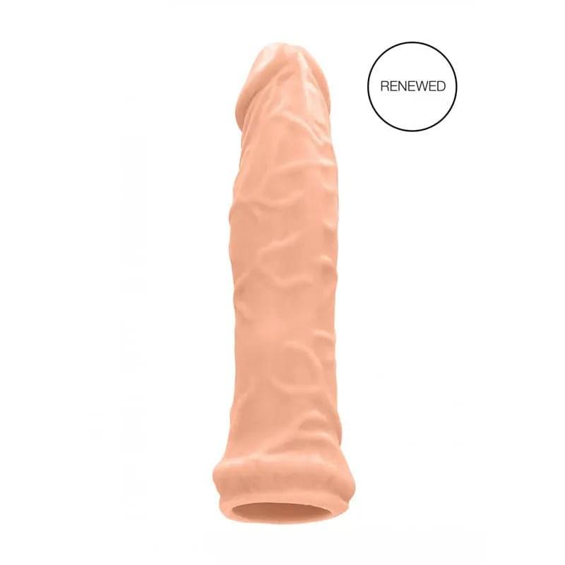REALROCK 6'' Realistic Penis Sleeve -  15.2 cm Penis Extension Sleeve Shots Toys Discreet Intimate Essentials.