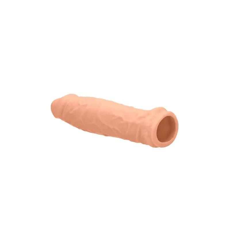 REALROCK 6'' Realistic Penis Sleeve -  15.2 cm Penis Extension Sleeve Shots Toys Discreet Intimate Essentials.