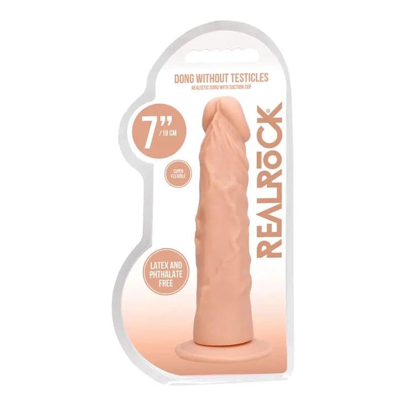 REALROCK 7'' Realistic Dildo -  17.8 cm Dong Shots Toys Discreet Intimate Essentials.