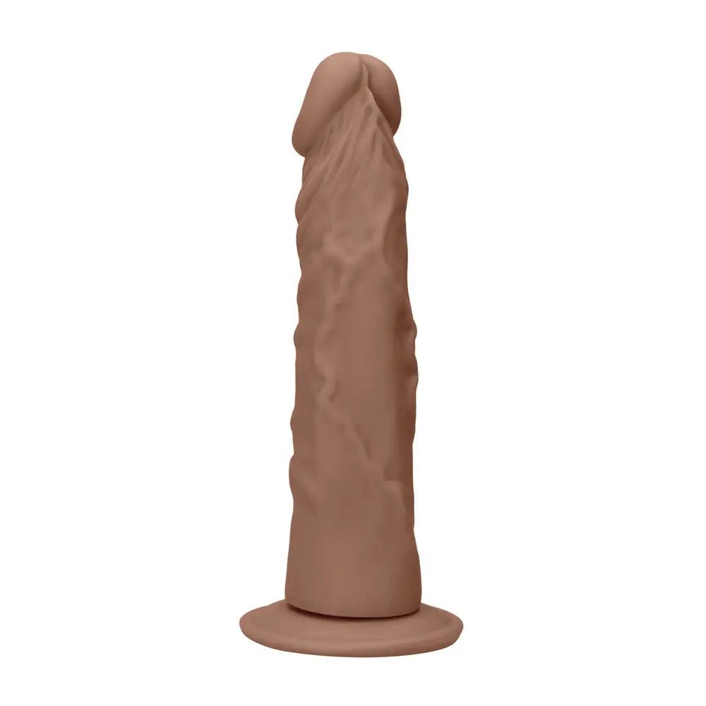 Shop affordable quality REALROCK 7'' Realistic Dildo - Tan - Tan 17.8 cm Dong - Discreet Intimate Essentials - DONGS - Shots Toys