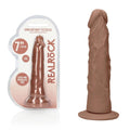 Shop affordable quality REALROCK 7'' Realistic Dildo - Tan - Tan 17.8 cm Dong - Discreet Intimate Essentials - DONGS - Shots Toys