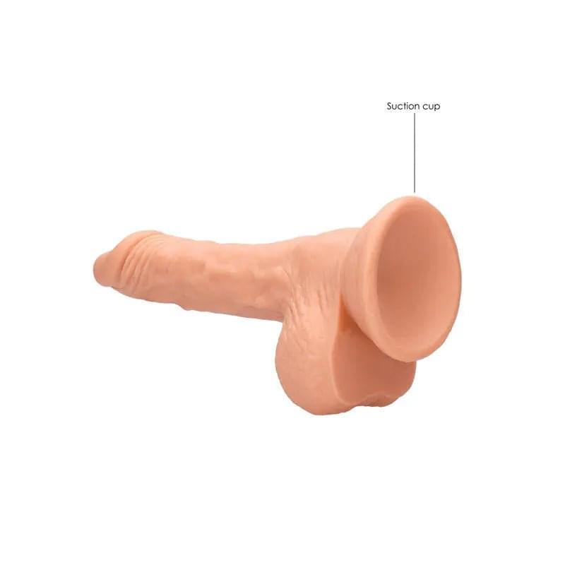 REALROCK 7'' Realistic Dildo With Balls -  17.8 cm Dong Shots Toys Discreet Intimate Essentials.
