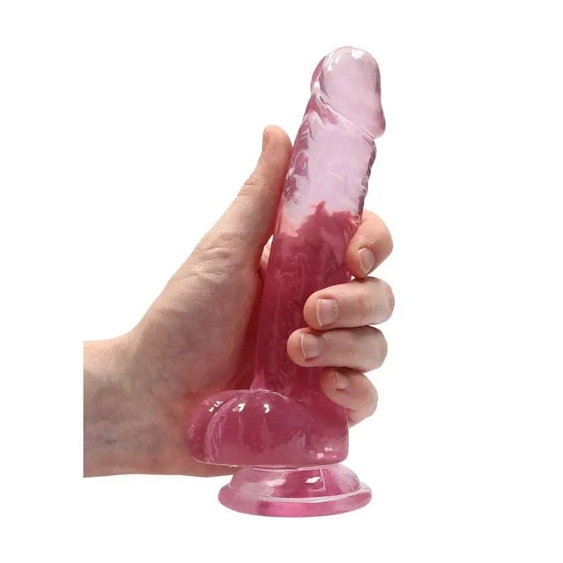 REALROCK 7'' Realistic Dildo With Balls -  17.8 cm Dong Shots Toys Discreet Intimate Essentials.