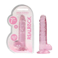 REALROCK 7'' Realistic Dildo With Balls -  17.8 cm Dong Shots Toys Discreet Intimate Essentials.