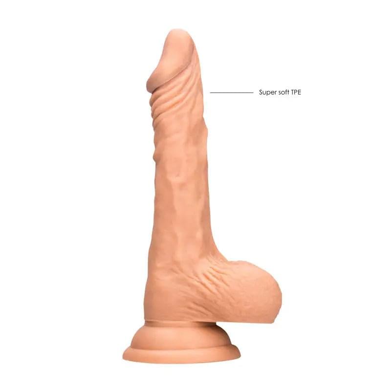 REALROCK 7'' Realistic Dildo With Balls -  17.8 cm Dong Shots Toys Discreet Intimate Essentials.