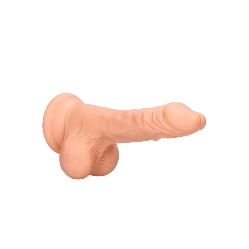 Shop affordable quality REALROCK 7'' Realistic Dildo With Balls - 17.8 cm Dong - Discreet Intimate Essentials - DONGS - Shots Toys
