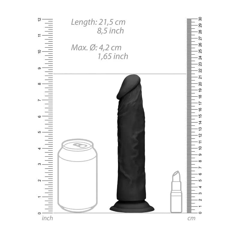 REALROCK 8'' Realistic Dildo -  20.3 cm Dong Shots Toys Discreet Intimate Essentials.