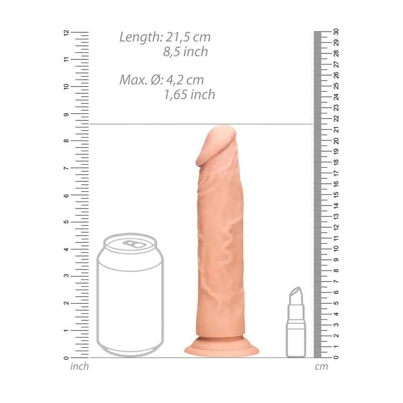 REALROCK 8'' Realistic Dildo -  20.3 cm Dong Shots Toys Discreet Intimate Essentials.