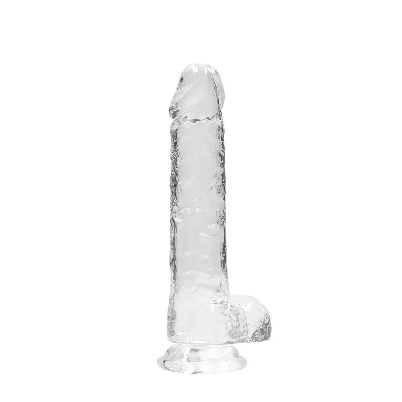 REALROCK 8'' Realistic Dildo With Balls -  20.3 cm Dong Shots Toys Discreet Intimate Essentials.