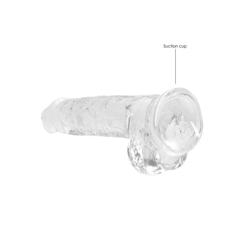 REALROCK 8'' Realistic Dildo With Balls -  20.3 cm Dong Shots Toys Discreet Intimate Essentials.