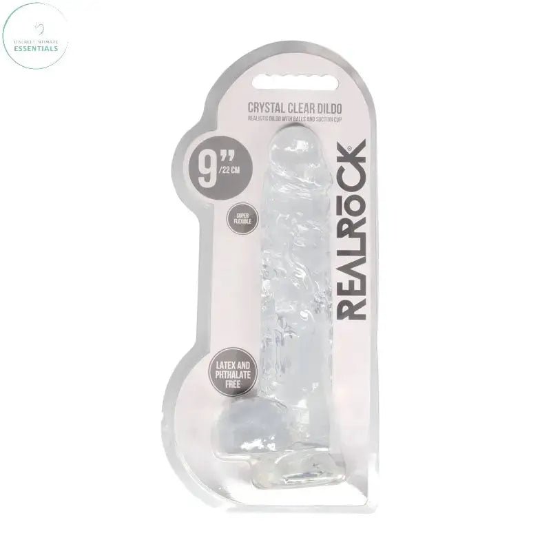 Shop affordable quality RealRock 9'' Realistic Dildo With Balls - 22.9 cm Dong - Discreet Intimate Essentials - DONGS - Shots Toys