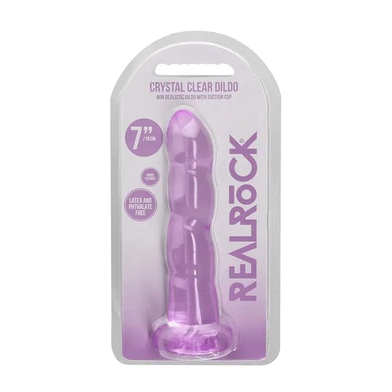REALROCK Non Realistic Dildo With Suctio - Shots Toys Discreet Intimate Essentials.