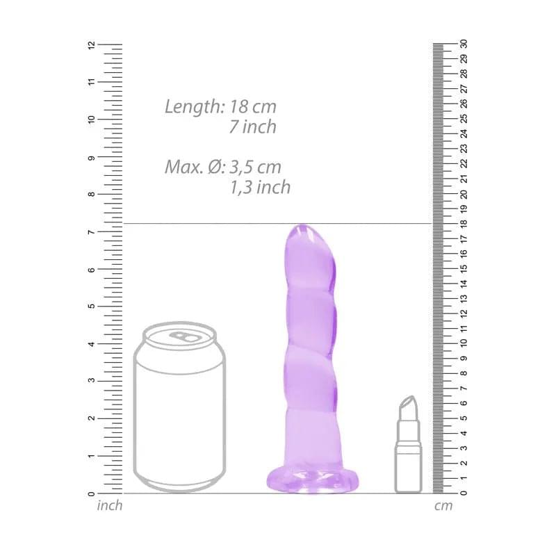 REALROCK Non Realistic Dildo With Suctio - Shots Toys Discreet Intimate Essentials.