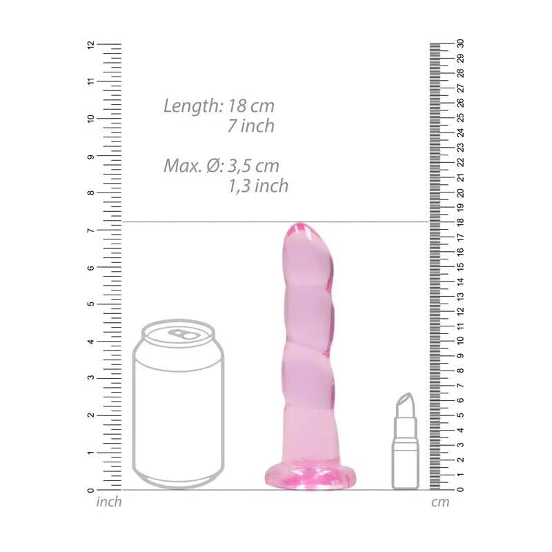 REALROCK Non Realistic Dildo With Suctio - Shots Toys Discreet Intimate Essentials.