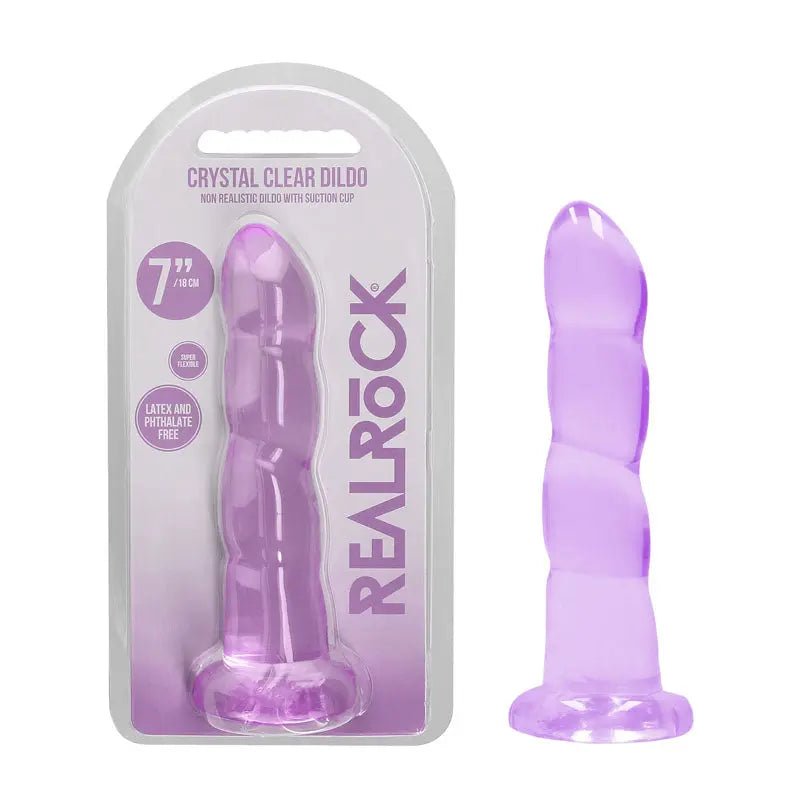 Shop affordable quality REALROCK Non Realistic Dildo With Suctio - Discreet Intimate Essentials - DONGS - Shots Toys