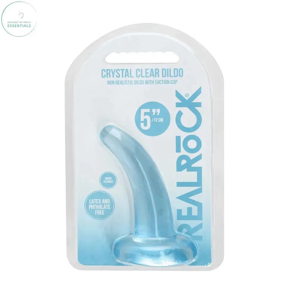 Shop affordable quality REALROCK Non Realistic Dildo With Suction Cup - 11.5 cm - 11.5 cm Curved Pegging Dong - Discreet Intimate Essentials - DONGS - Shots Toys