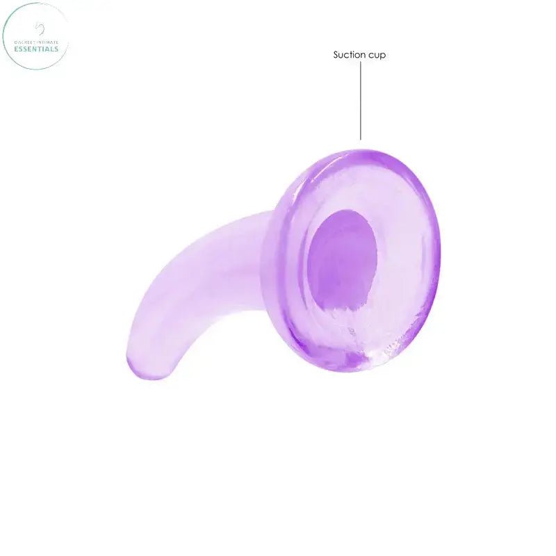 Shop affordable quality REALROCK Non Realistic Dildo With Suction Cup - 11.5 cm - 11.5 cm Curved Pegging Dong - Discreet Intimate Essentials - DONGS - Shots Toys