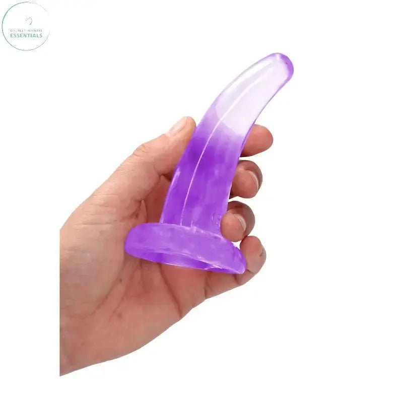 Shop affordable quality REALROCK Non Realistic Dildo With Suction Cup - 11.5 cm - 11.5 cm Curved Pegging Dong - Discreet Intimate Essentials - DONGS - Shots Toys