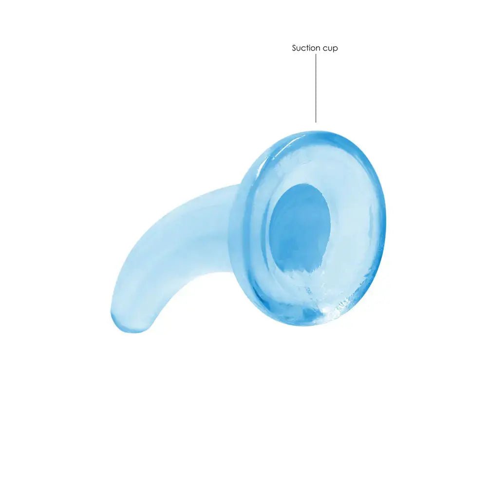 Shop affordable quality REALROCK Non Realistic Dildo With Suction Cup - 11.5 cm - 11.5 cm Curved Pegging Dong - Discreet Intimate Essentials - DONGS - Shots Toys