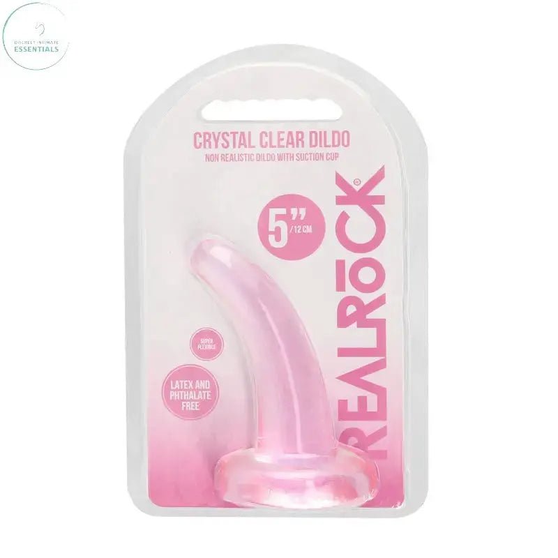 Shop affordable quality REALROCK Non Realistic Dildo With Suction Cup - 11.5 cm - 11.5 cm Curved Pegging Dong - Discreet Intimate Essentials - DONGS - Shots Toys