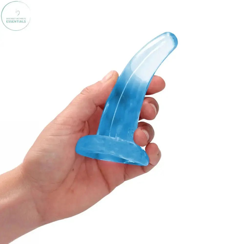 Shop affordable quality REALROCK Non Realistic Dildo With Suction Cup - 11.5 cm - 11.5 cm Curved Pegging Dong - Discreet Intimate Essentials - DONGS - Shots Toys